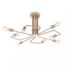 Потолочная люстра Ideal Lux TRIUMPH PL8 OTTONE ANTICO (TRIUMPH PL8) 160313