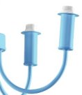 Рожок для люстры S110052/5blue frame Donolux Arm X S52/5blue BABY