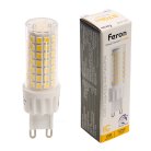 Лампа светодиодная диммируемая G9 10W 175-265V 2700K Feron 51741 LB-438