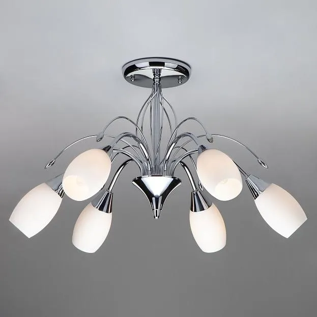 Потолочная люстра Eurosvet 22080/6 хром Ginevra 00000055941