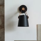 Бра NATURA C WALL Черный плафон. Lampatron natura-c-wall-black 728-89