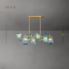 Реечный, рядный светильник LUCIA LONG 8 ламп Lampatron f-lucia-long-8 6205-16677