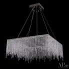 Люстра светодиодная хрустальная APL LED SH04.71.B.Ni.4000 Sicilia