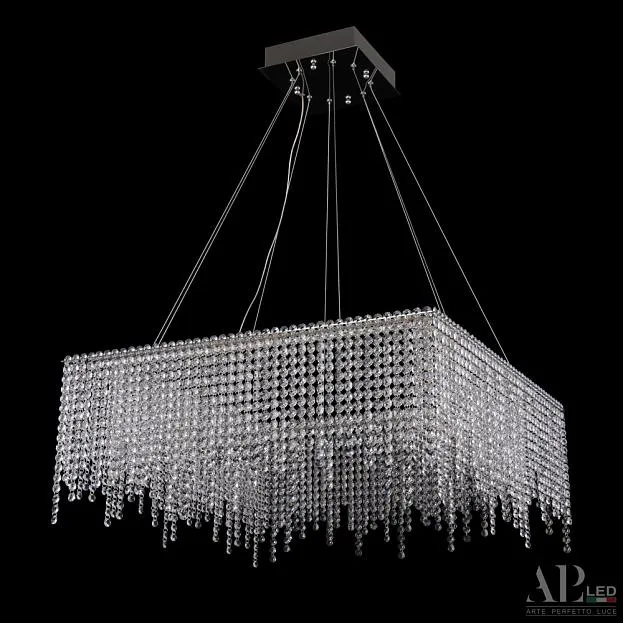 Люстра светодиодная хрустальная APL LED SH04.71.B.Ni.4000 Sicilia Люстра светодиодная хрустальная APL LED SH04.71.B.Ni.4000 Sicilia