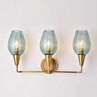 Настенный светильник VIOLA WALL 3 Blue ImperiumLoft 181899-26 VIOLAWALL01