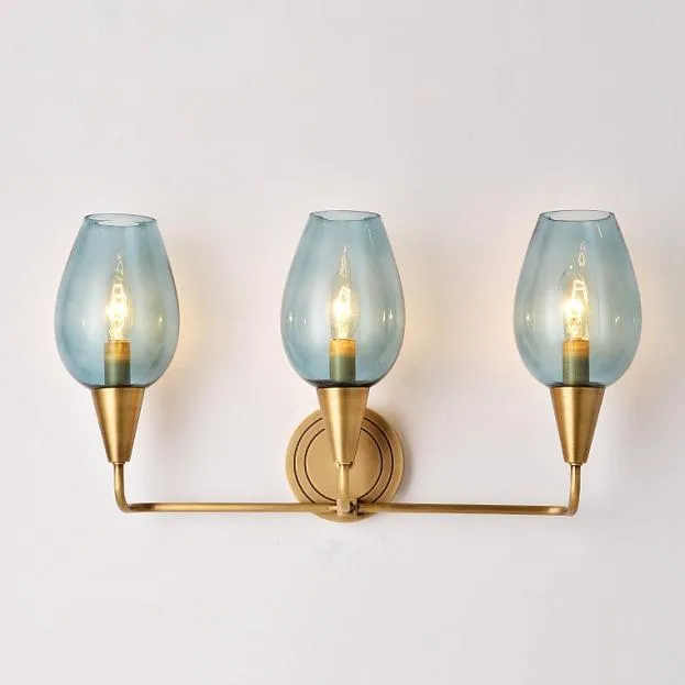 Настенный светильник VIOLA WALL 3 Blue ImperiumLoft 181899-26 VIOLAWALL01