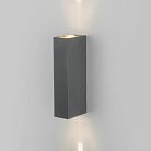 Уличный настенный светильник Elektrostandard 35136/W серый Blaze a057051