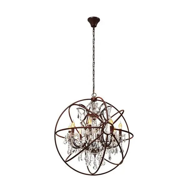 Подвесная люстра Loft It Loft1897/8 Foucaults Orb Crystal Подвесная люстра Loft It Loft1897/8 Foucaults Orb Crystal