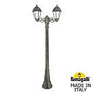 Садово-парковый фонарь FUMAGALLI ARTU BISSO/SABA 2L K22.158.S20.BYE27 Античная бронза