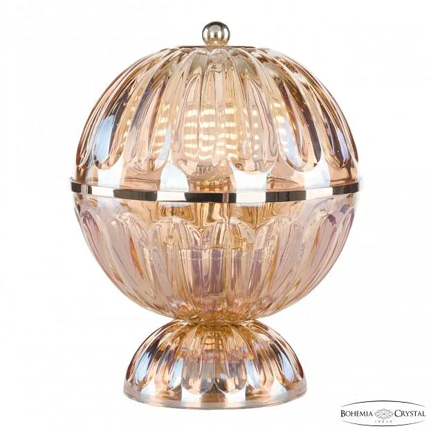 Настольная лампа Bohemia Ivele Crystal 5480L/17 G Shampan/M-1H
