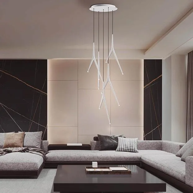 Подвесная люстра Mantra 9362+9211 (5L) ARRECIFE