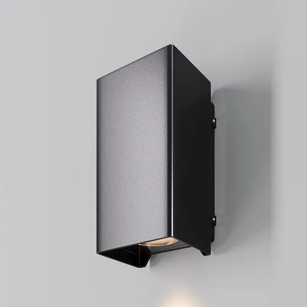 Уличный настенный светильник Outdoor Maytoni O505WL-L3B3K Shell