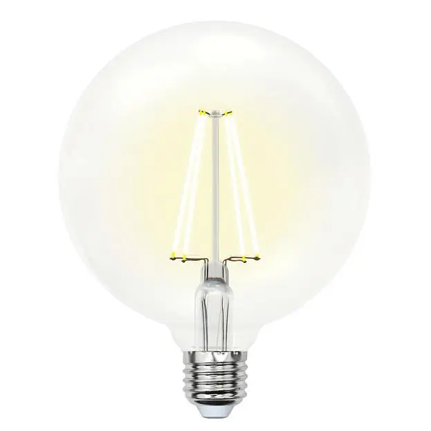 Лампочка светодиодная Uniel LED-G125-10W/NW/E27/CL PLS02WH картон Лампочка светодиодная Uniel LED-G125-10W/NW/E27/CL PLS02WH картон