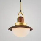 Подвесной светильник OLVERA Темное дерево. Lampatron olvera-dark 2001-2928