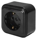 Розетка 1-местная с/з STEKKER 39690 PST16-21-20