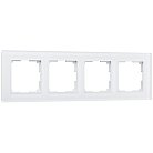 Рамка на 4 поста Werkel W0041105 (белый матовый) a051288 Favorit