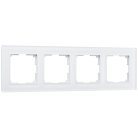 Рамка на 4 поста Werkel W0041105 (белый матовый) a051288 Favorit