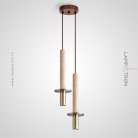 Готовая комбинация светильников HAGBART DUO Цвет Латунь Lampatron hagbart-duo-brass 7093-19448