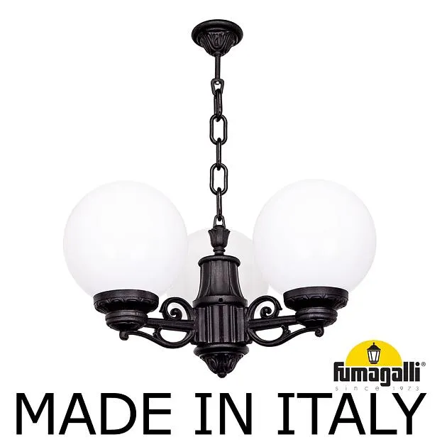 Подвесной уличный светильник FUMAGALLI SICHEM/G250 3L. G25.120.S30.AYE27 Черный
