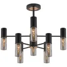 Потолочная люстра ILLUMICO IL1295-8PPA-79 BK GD