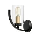 Бра Lumina Deco LDW 1141-1 BK+MD Monterey