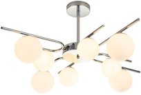 Потолочная люстра Escada 642/8P Silver Sphere
