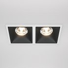 Встраиваемый светильник Maytoni DL043-02-15W3K-D-SQ-WB Alfa LED