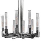 Люстра на штанге RH CANELLE Round Chandelier 10 Modern Chrome ImperiumLoft 156149-22 40.2940-2