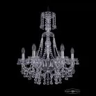 Люстра хрустальная Bohemia 1409/6/195/XL-68 Ni