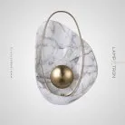 Бра CLAM Цвет белый. Нейтральный свет Lampatron 1909-24539