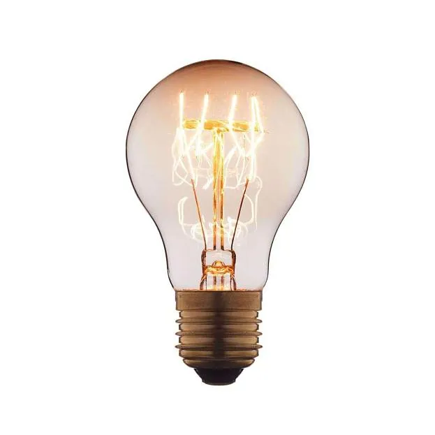 Лампа накаливания Loft IT 7560-T E27 60W груша прозрачная Edison Bulb