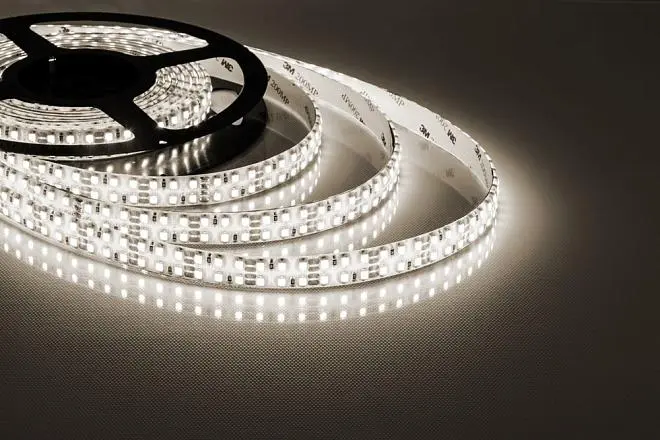 Светодиодная лента Feron 27734 LS615, 240SMD(2835)/м 19.2Вт/м 5м IP65 12V 3000К Светодиодная лента Feron 27734 LS615, 240SMD(2835)/м 19.2Вт/м 5м IP65 12V 3000К