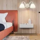 Бра с плафонами Arte Milano 341837/2W WT+SL