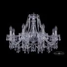 Люстра хрустальная Bohemia 1403/8/240 Ni