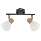 Спот Arte Lamp A3117PL-2BK Falena