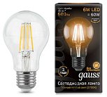 Лампа Gauss 102802106 LED Filament A60 E27 6W 2700K