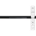 Трековый светильник Arte Lamp A4645PL-1BK Linea