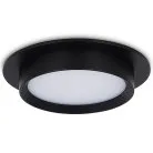 Светильник встраиваемый, GX53, D110xH45мм, IP20, черный, без лампы Donel DN02008R1B DN02