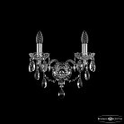 Бра хрустальные Bohemia Ivele Crystal  1415B/2/141 Ni