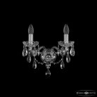 Бра хрустальные Bohemia Ivele Crystal  1415B/2/141 Ni