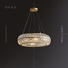 Кольцевые люстры и светильники PLONIA 8 ламп Lampatron plonia-8 5877-15595