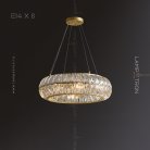 Кольцевые люстры и светильники PLONIA 8 ламп Lampatron plonia-8 5877-15595
