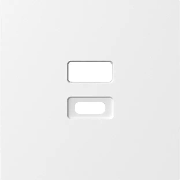 Накладка для розеток USB, матовый белый, Donel DE28633 A07 Накладка для розеток USB, матовый белый, Donel DE28633 A07