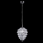 Светильник подвесной Crystal Lux CHARME SP2 CHROME/TRANSPARENT 1373/202