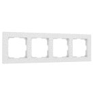 Рамка на 4 поста Werkel W0042401 (белый) Hammer a052523