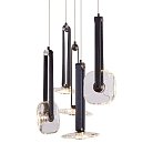 Подвесной светильник Delight Collection OD2553-5 black/clear