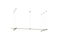 Основание для модульных светильников Donolux DL20225L2000x1L1000x2C B.Bronze Code 1.2