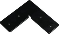 L-образный соединитель Donolux L connector DLMX BLACK Magic track