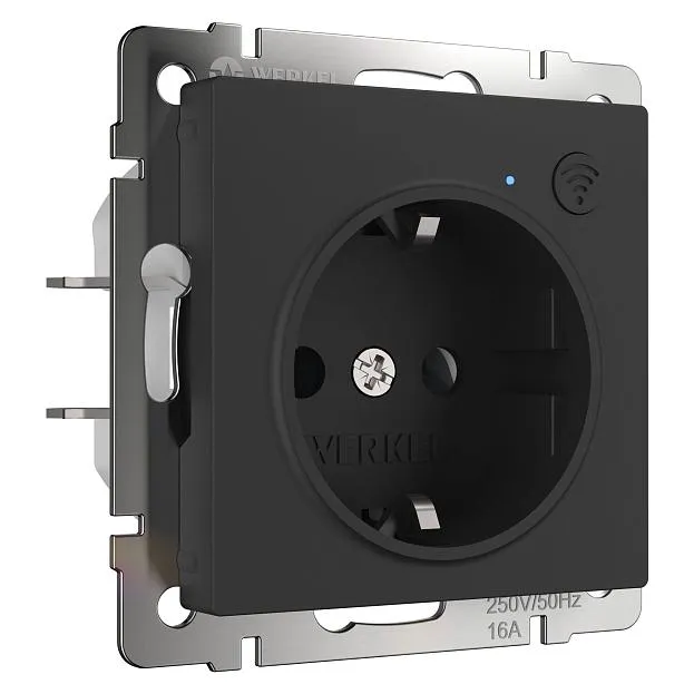 Розетка Wi-Fi Werkel W1171608 (черный матовый) a056422 Розетка Wi-Fi Werkel W1171608 (черный матовый) a056422