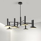 Люстра на штанге TAU L8 Black ImperiumLoft 243343-26 TAU01